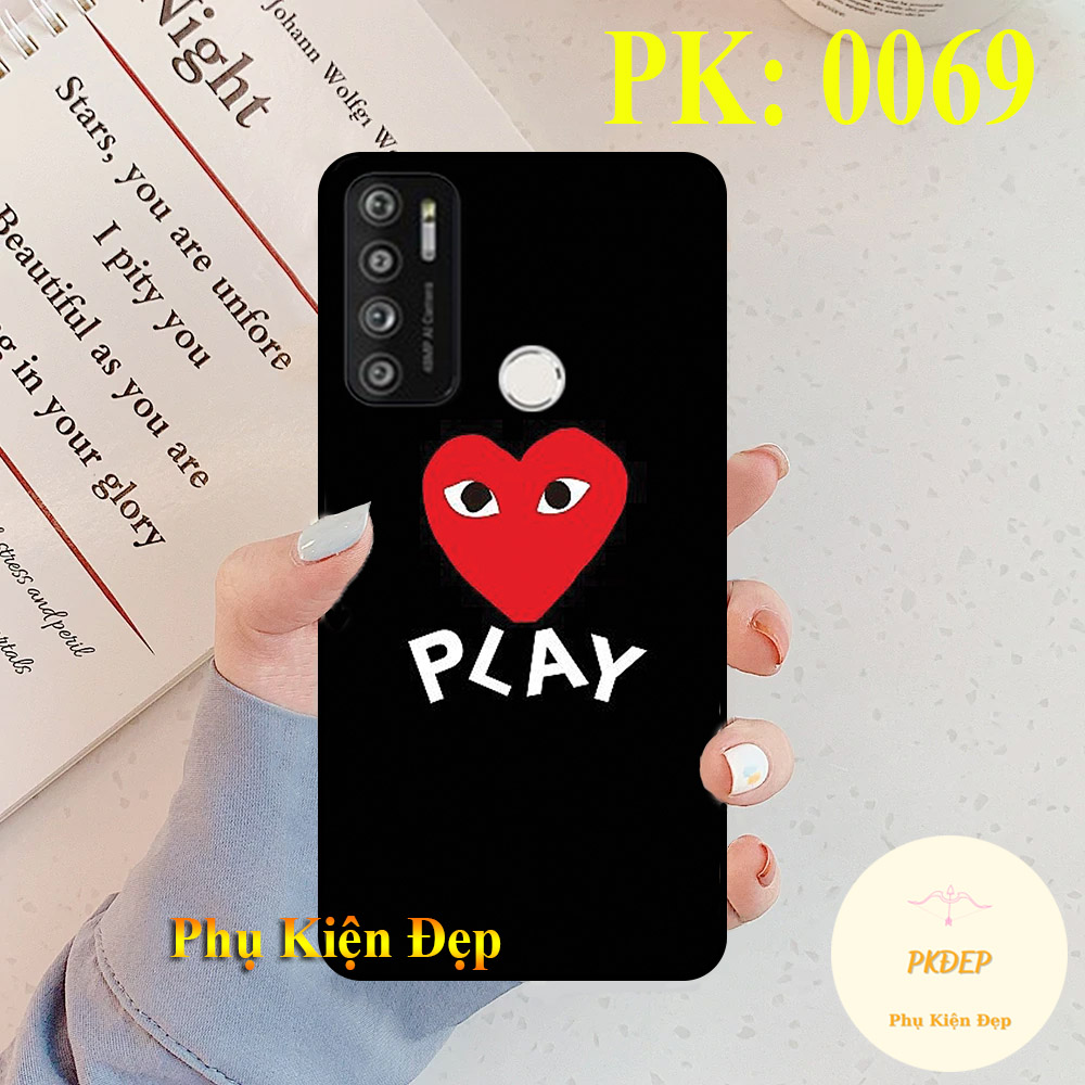 [HCM]Ốp lưng Vsmart Live 4 - Ốp dẻo đen in hình Random