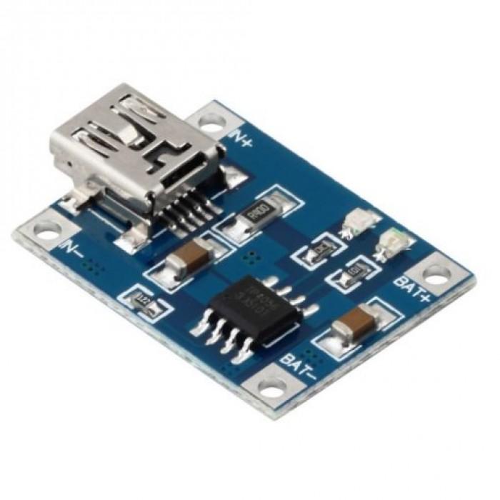Mạch sạc Lithium TP4056 1A (cổng Mini USB)