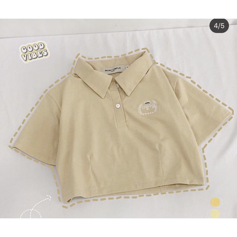 🎯ÁO CROPTOP PETTER THÊU LOGO 2021