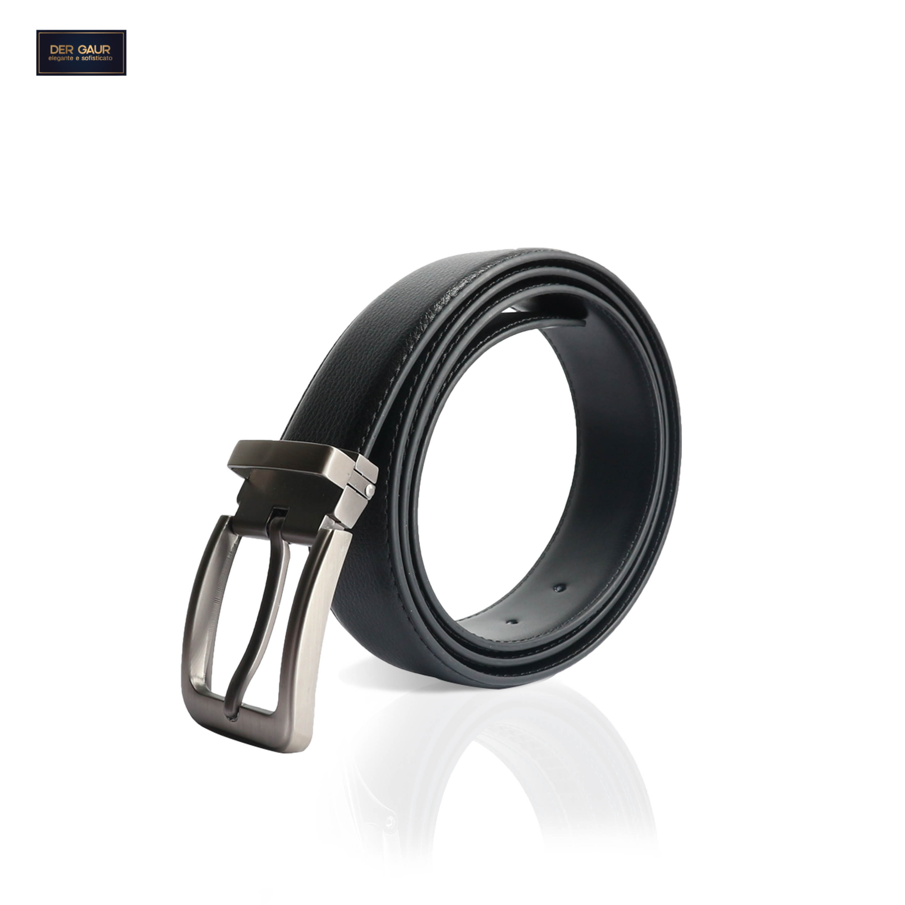 Thắt lưng 100% da bò cao cấp DerGaur DGY022