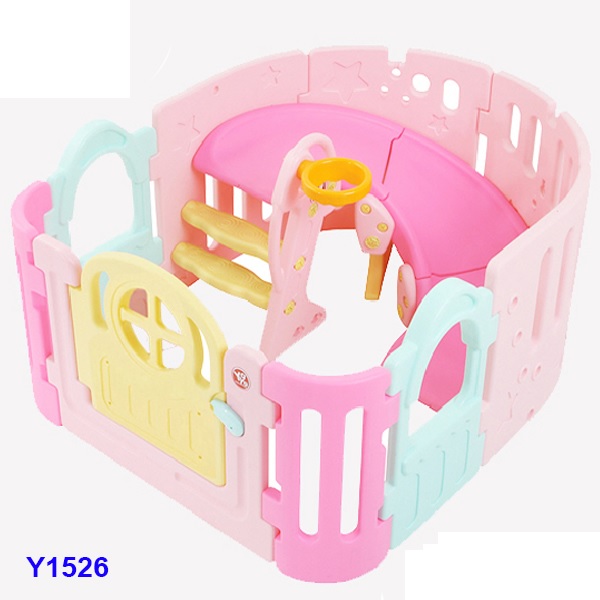 Cầu trượt bể bóng Hàn Quốc đa năng 2 trong 1 Y1526 - cầu trượt cho bé