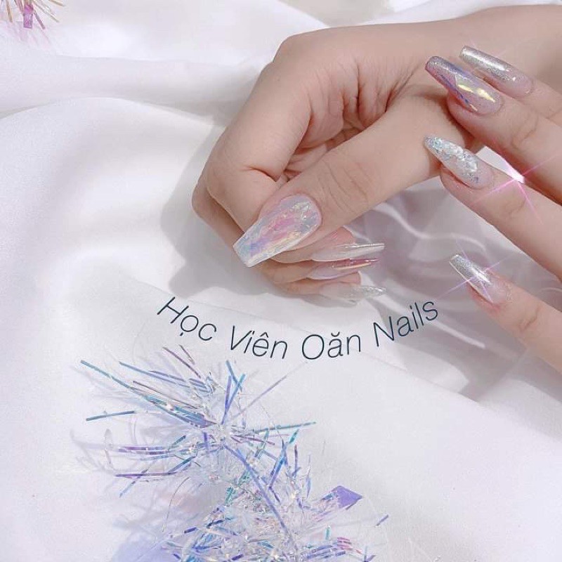 Giấy sequin ẩn phụ kiện nail