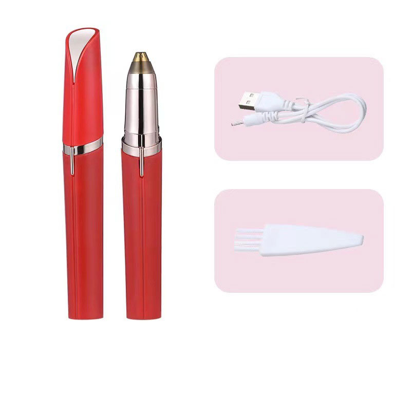 Electric eyebrow trimmer pen