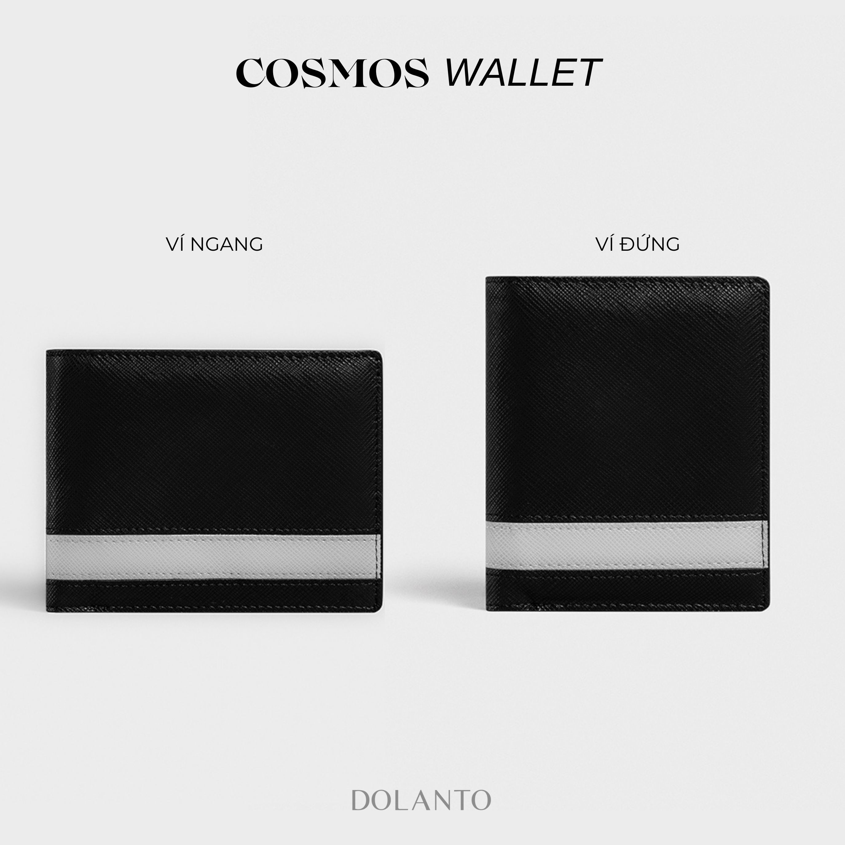 Ví DOLANTO BRAND® Cosmos Saffiano Wallet