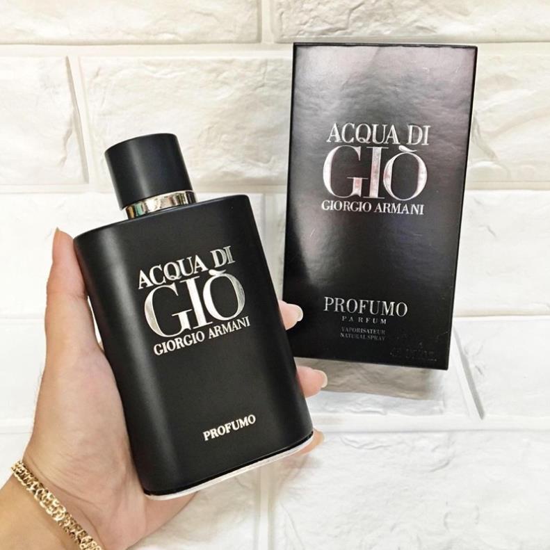 Nước Hoa Nam AQua Di Gio Đen EDP 100ml lịch lãm đàn ông  Nước Hoa AQUA DI GIO nam tính - Mỹ Phẩm Ngọc Hân