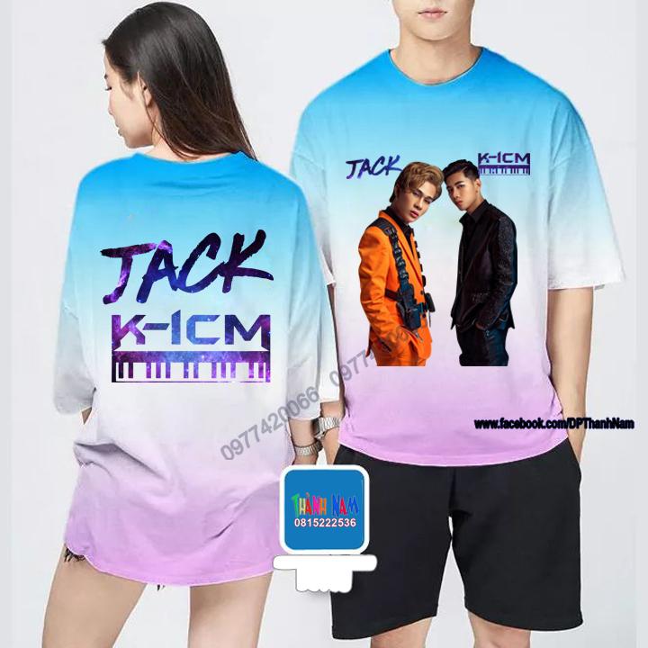 Áo Jack và K-icm áo 3D Thun co dãn 4 chiều