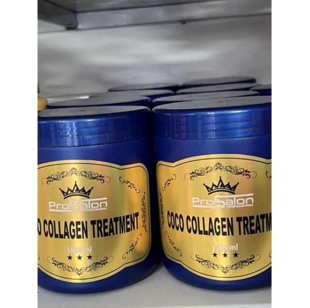 Hấp Dầu Phục Hồi Tóc Coco Collagen Treatment ProSalon - Xanh