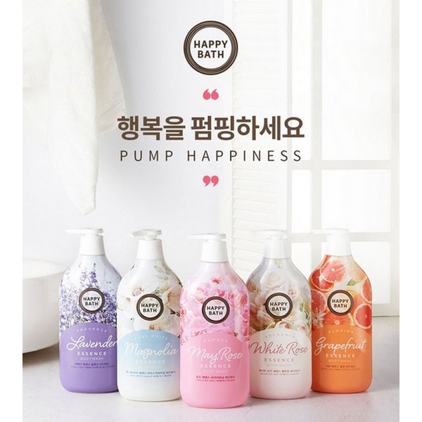 Sữa tắm Happy Bath Hàn Quốc 900g