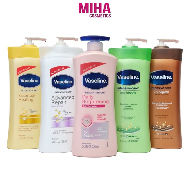 Sữa Dưỡng Thể Vaseline Healthy Bright Daily Brightening Body Lotion 725ml