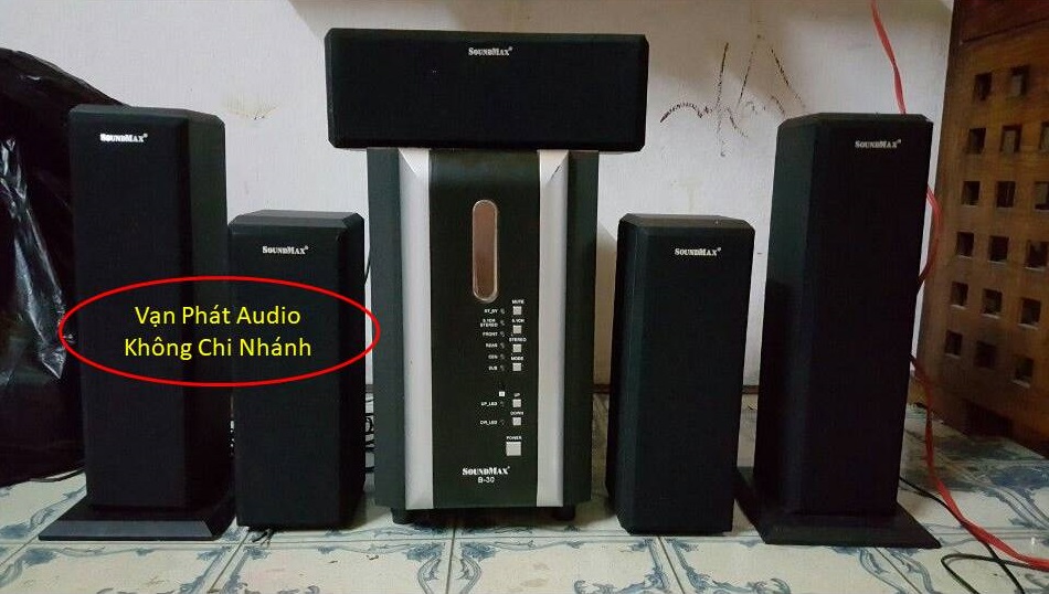 Loa SoundMax B30 5.1 đã qua sử dụng ( TẶNG DÂY 3.5 NGHE ĐIỆN THOẠI )