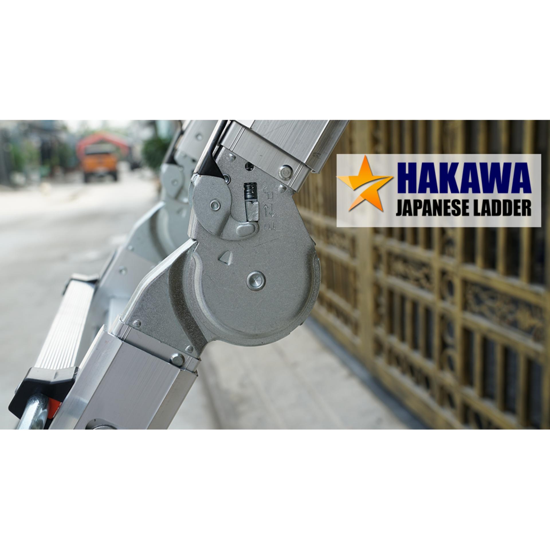 [THANG NHÔM CAO CẤP] Thang nhôm trượt HAKAWA HK43 - Không khuyết điểm , đáp ứng mọi nhu cầu của bạn