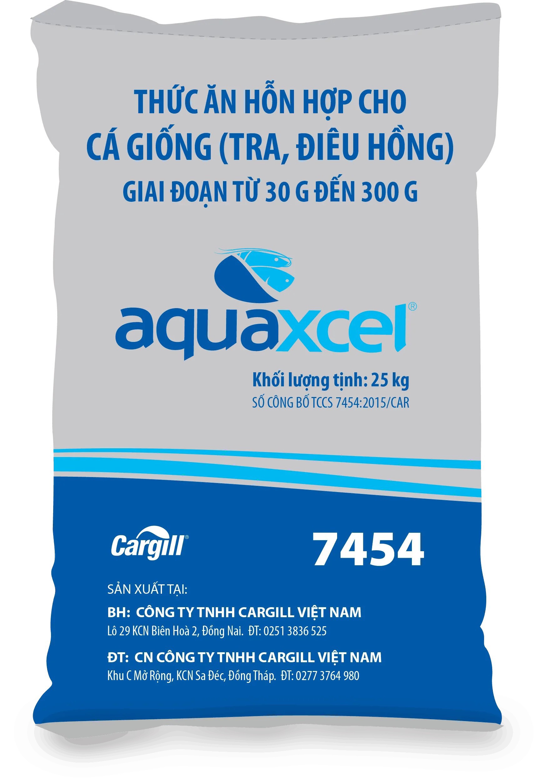 CÁM CỐT CARGILL 7454 ĐỘ ĐẠM 3O GÓI 1KG