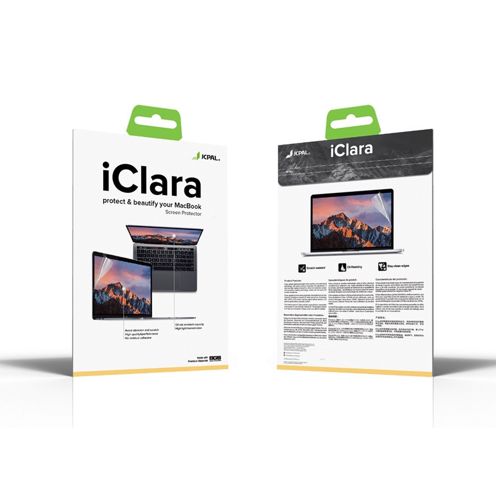 Dán màn hình cao cấp JCPAL iClara cho Macbook (đủ dòng)