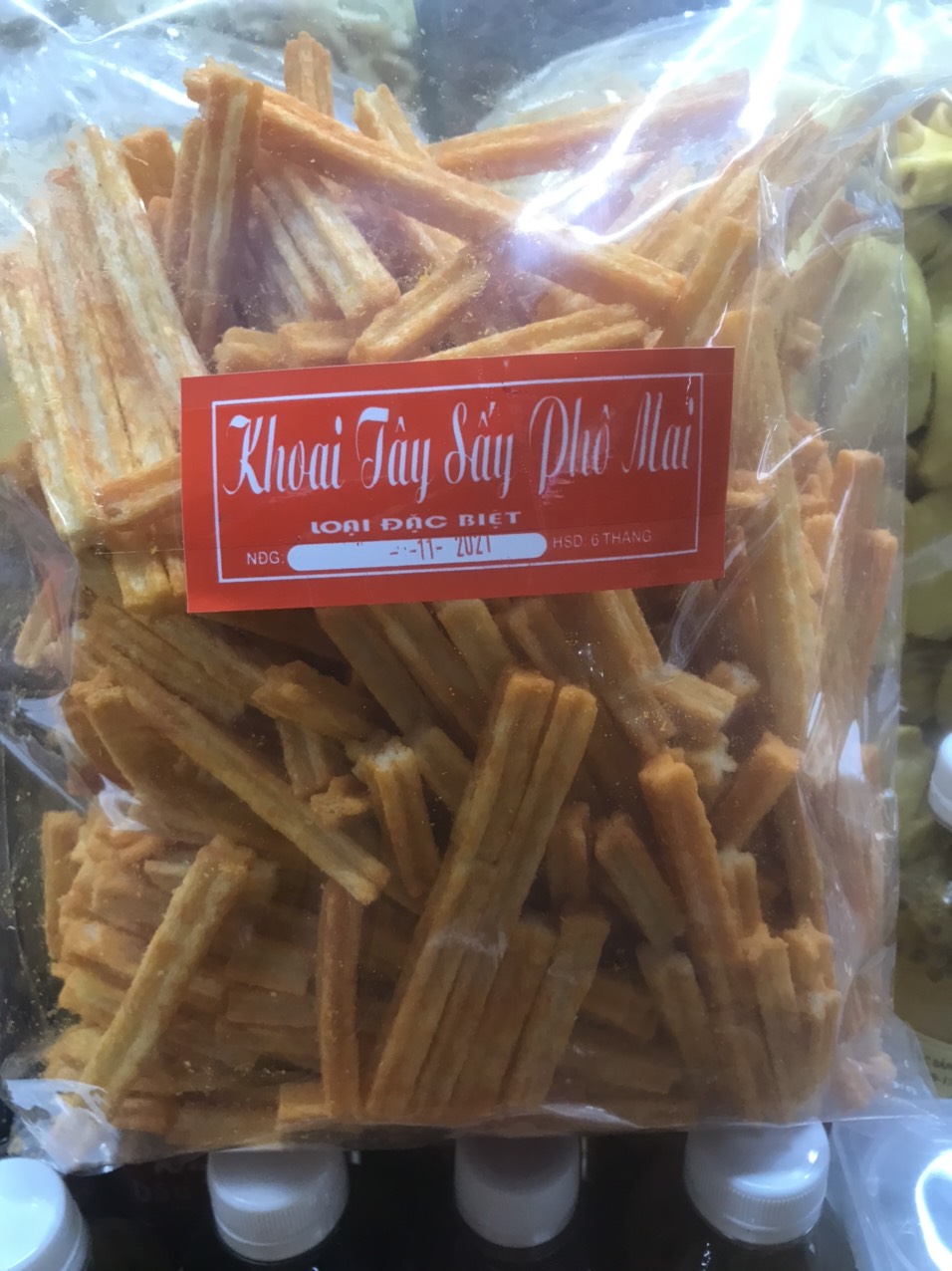500 Gram Khoai Tây Sấy Phô Mai Đà lạt