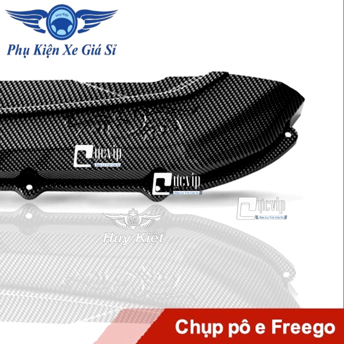 [HCM]Ốp Pô E Xe Freego Mẫu Carbon Đẳng Cấp MS2044