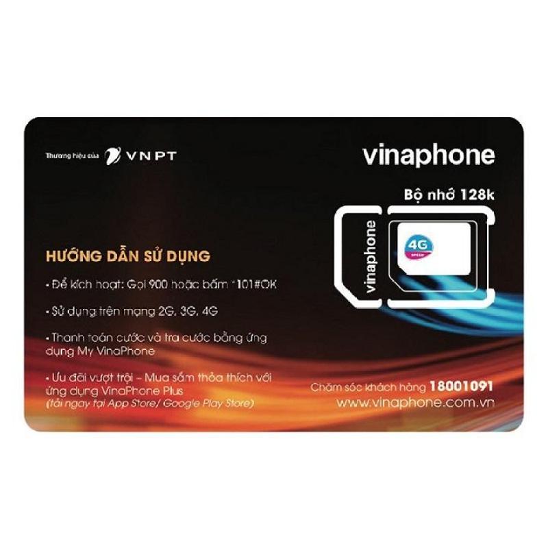 Sim 4G Vinaphone Vina D60G, Tặng 62Gb/tháng, Nghe Gọi Miễn Phí