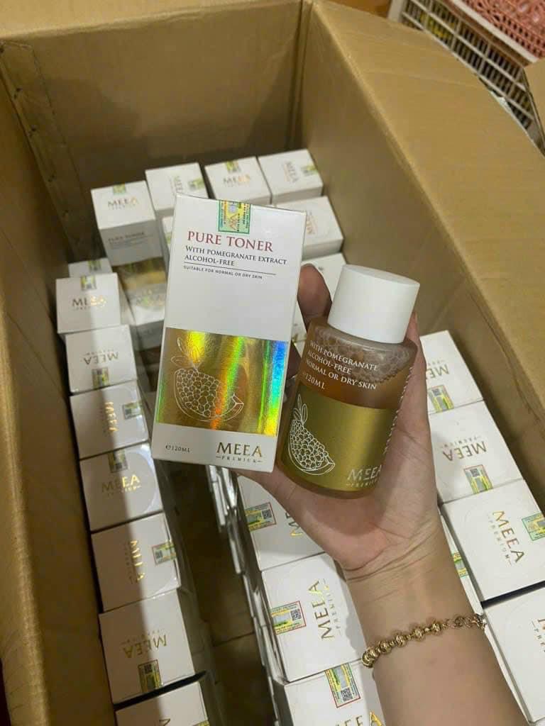 Chính hãng _Toner Lựu Đỏ Meea Organic 120ml (Pure Toner)