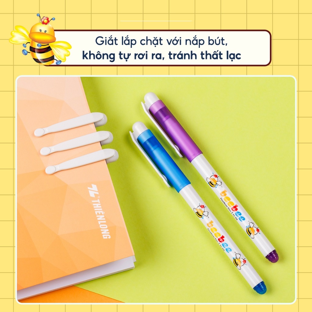 10 Cây Bút lông kim Bee Bee Thiên Long FL-04