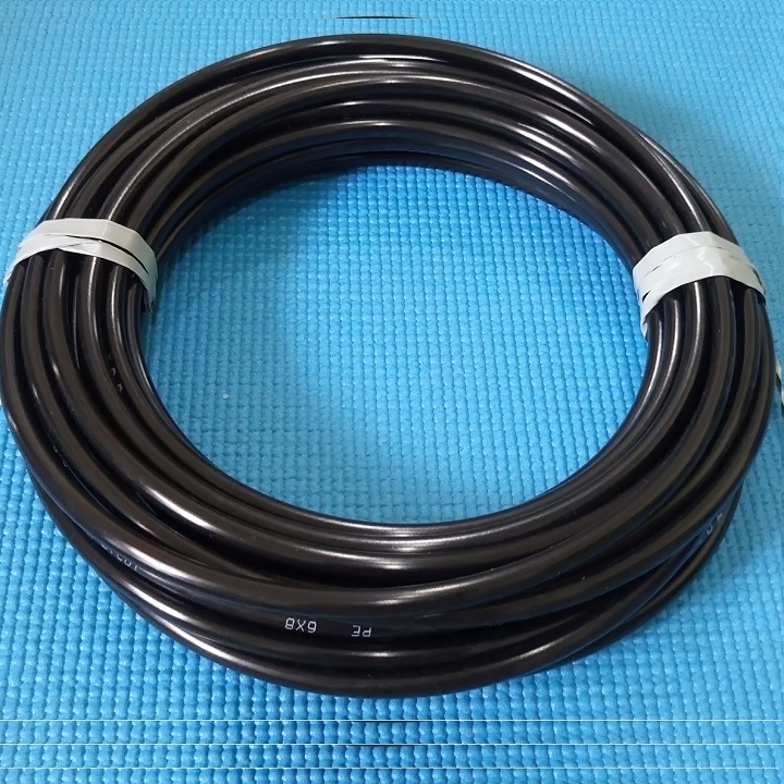 Siêu KM- Cuộn 15M dây phun sương PE màu đen 8mm
