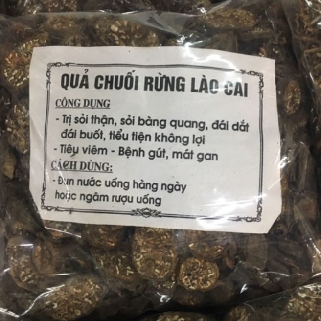 Sỉ toàn quốc 2kg chuối hột rừng thái lát