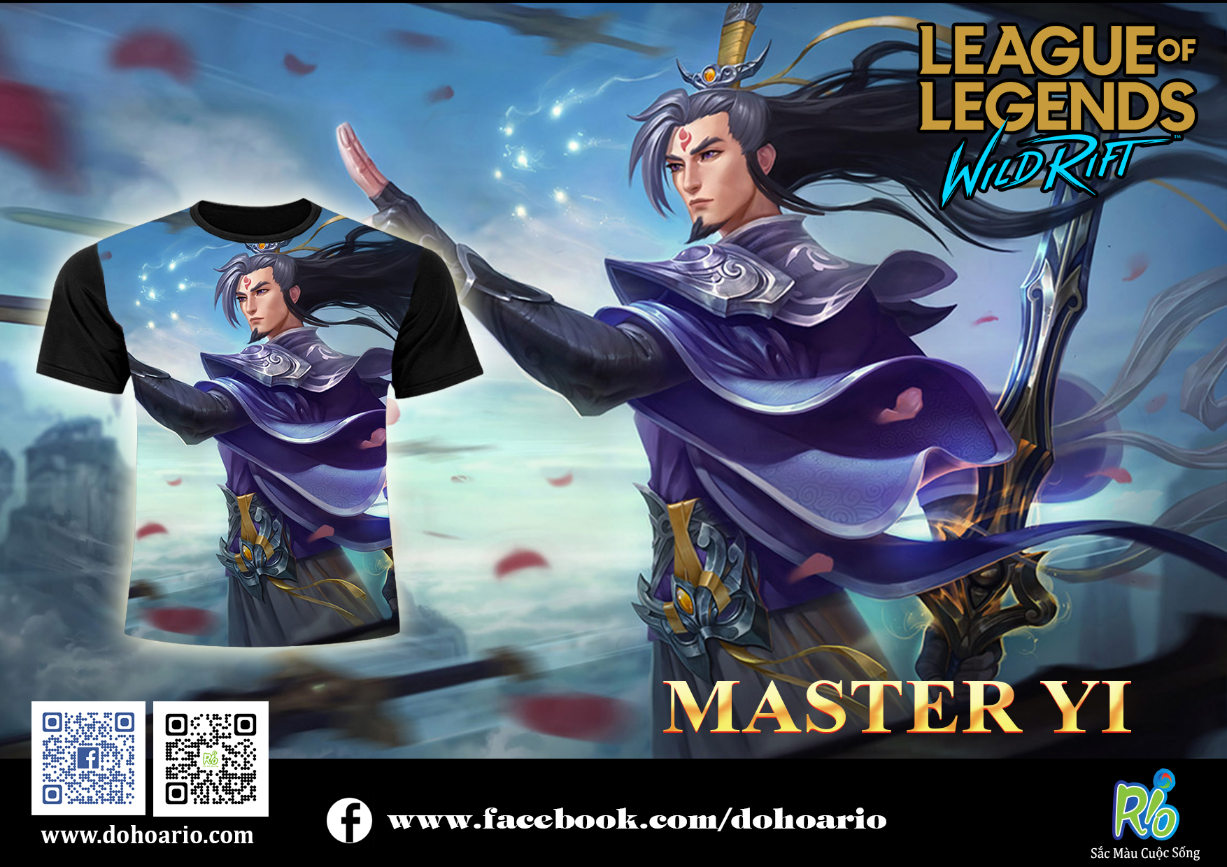 Áo LMHT - MASTER YI