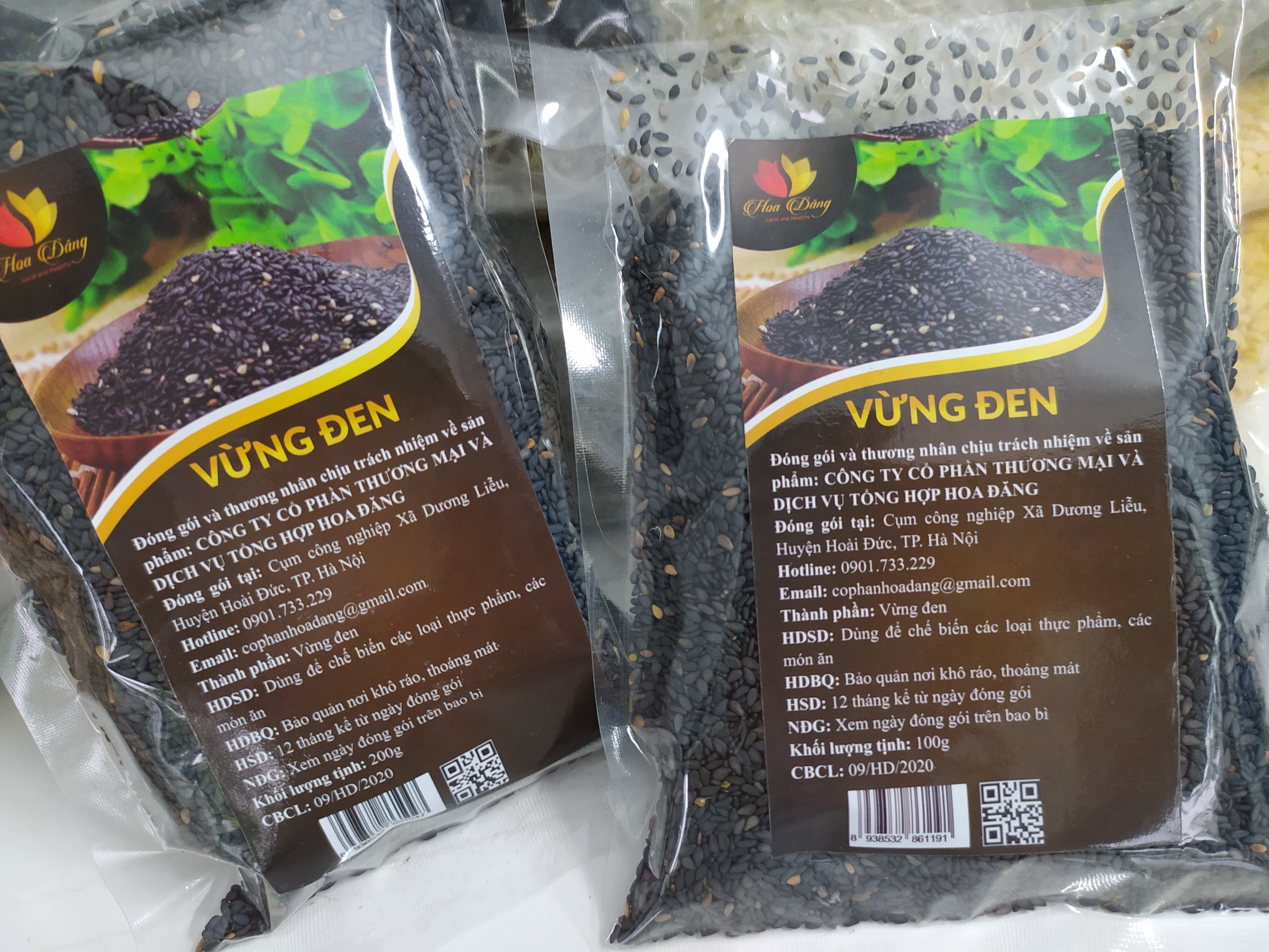 VỪNG ĐEN GÓI 100G