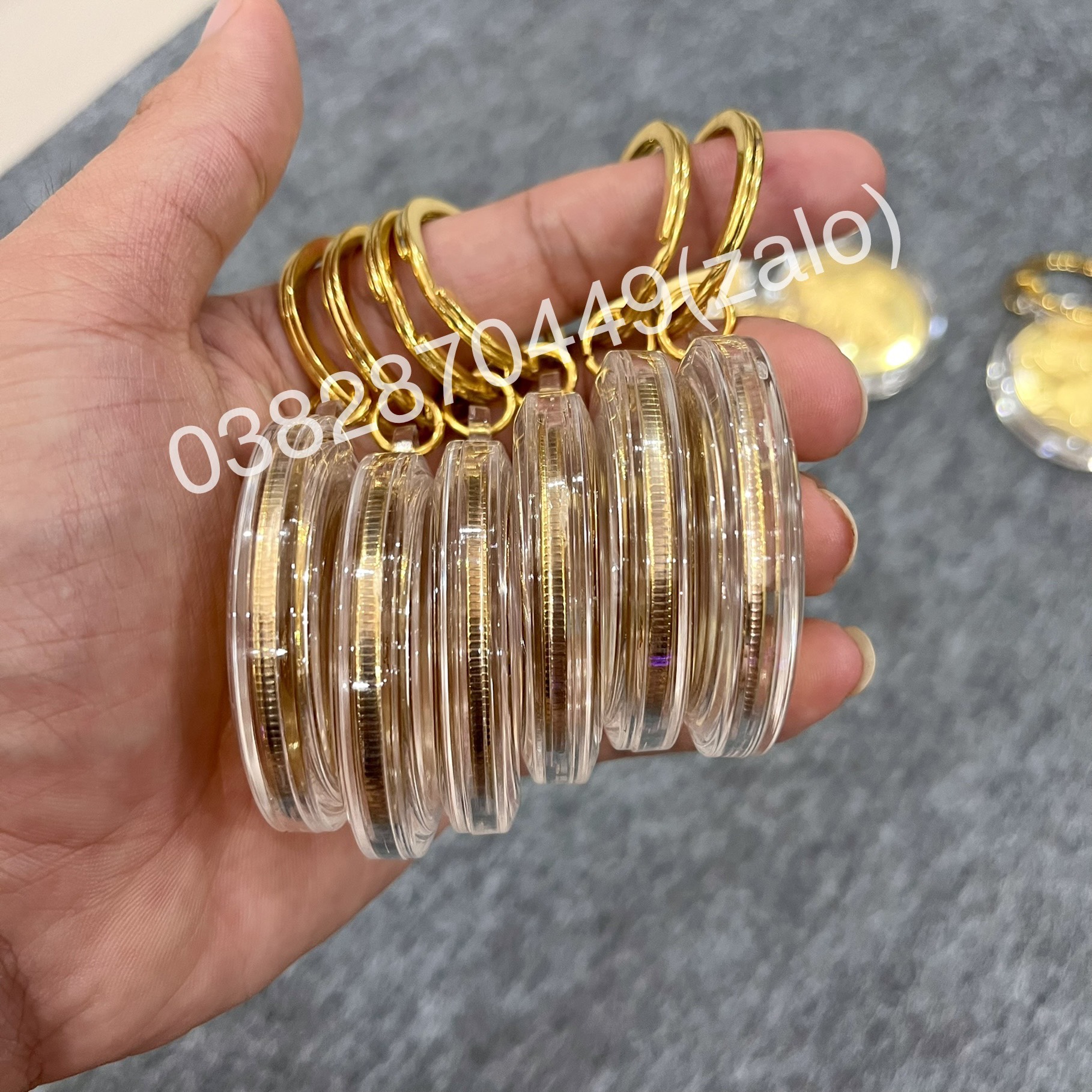 Móc Khóa Đồng Xu 12 Con Giáp Phong Thủy