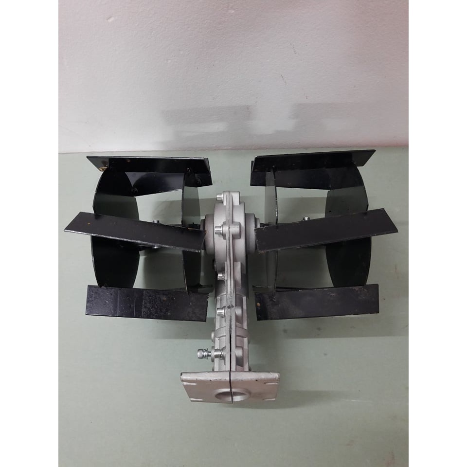 Lồng xới đất lắp máy cắt cỏ - Bánh chéo