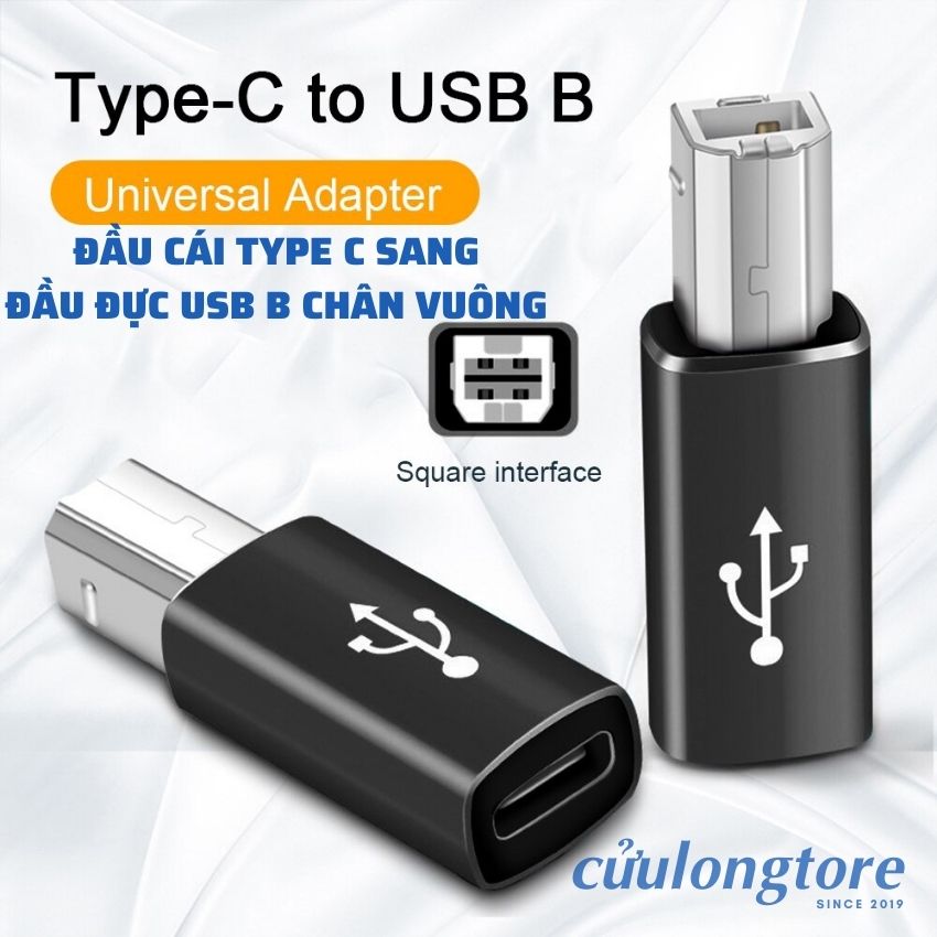 OTG Type C to USB Type B convert type C to type B 2.0 MIDI connector for printer fax machine scanner instrument piano electronic drum DJ