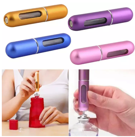 [HCM]BỘ 2 Lọ chiết nước hoa tự động 5ml chai chiết nước hoa đủ màu