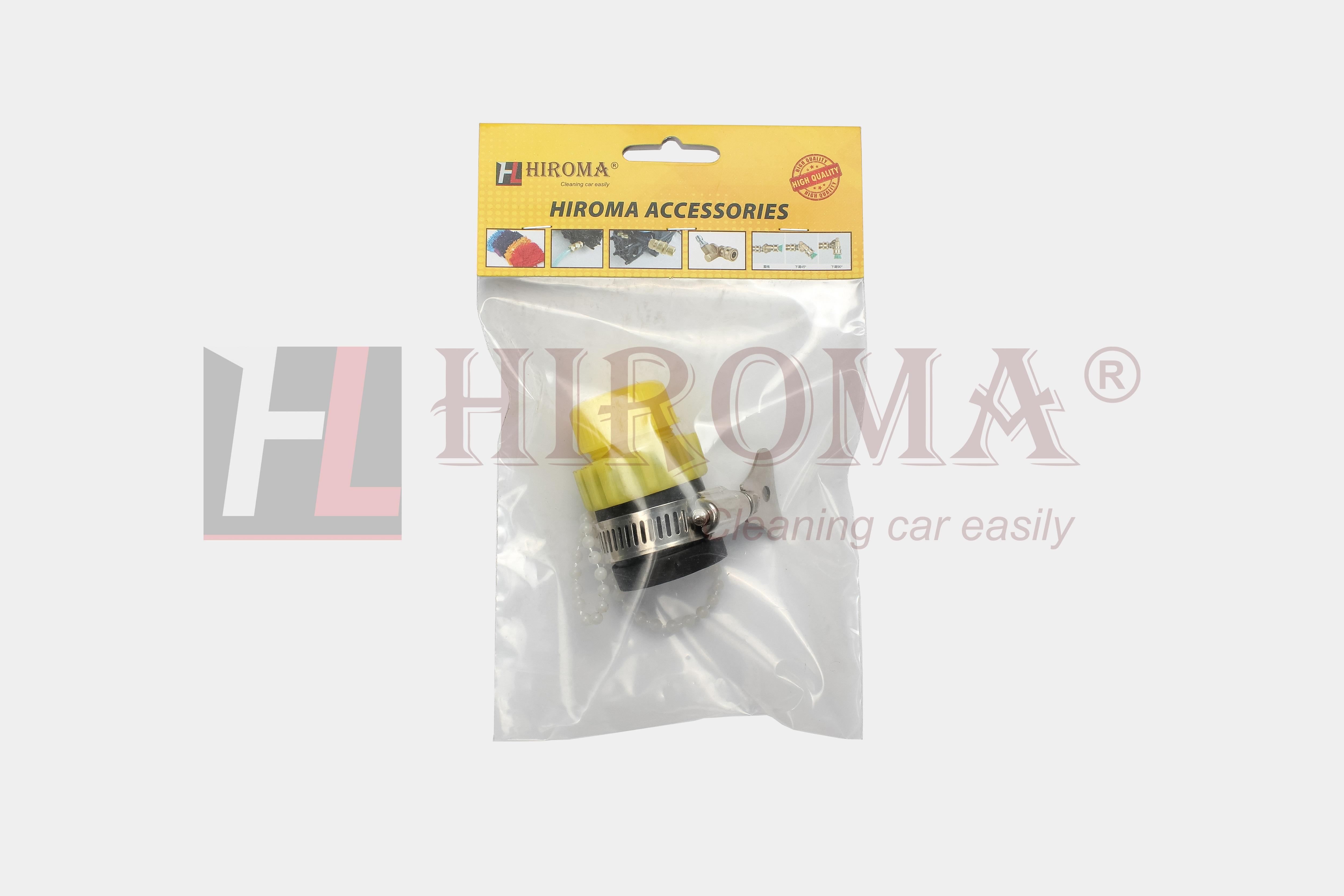 Kết nối dây nước vào và vòi nước gia đình cho máy rửa xe HIROMA