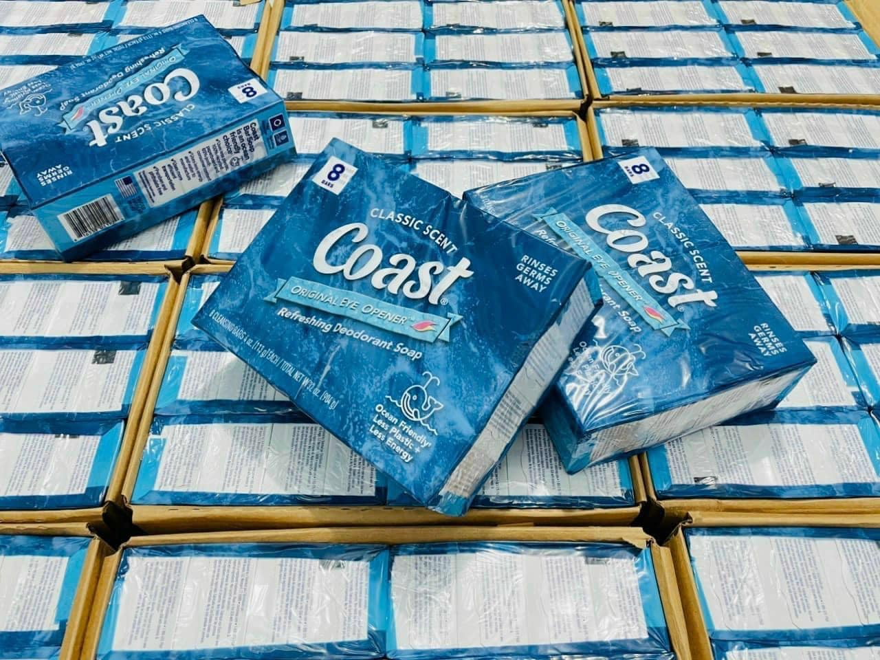 Bộ 8 cục xà phòng Coast 907g
