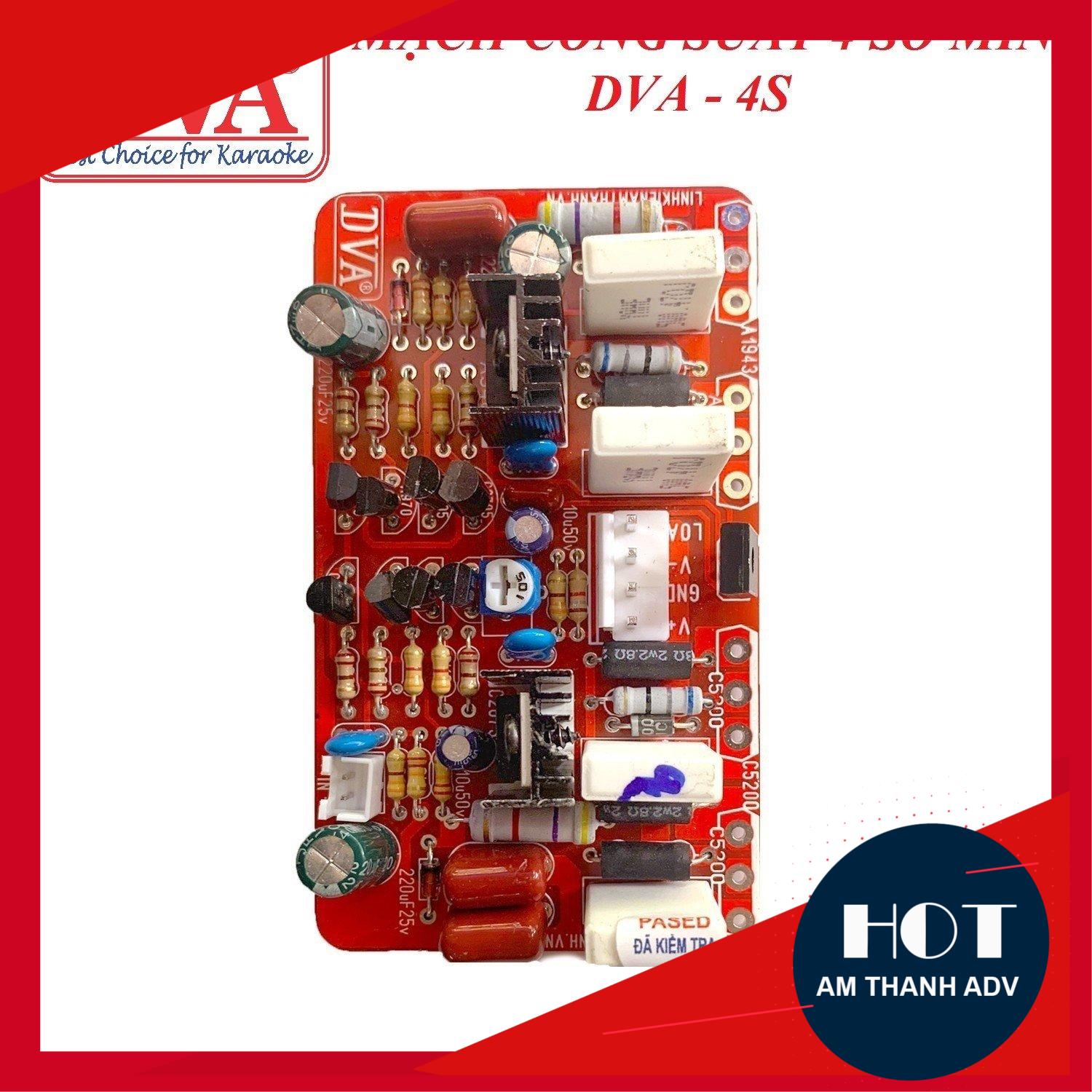 Mạch công suất 4 sò dva