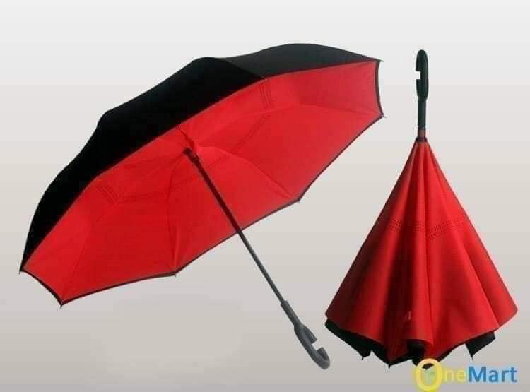 Ô dù Gấp Và Mở Ngược Thông Minh,Ô dù gấp ngược tiện lợi cho người đi oto