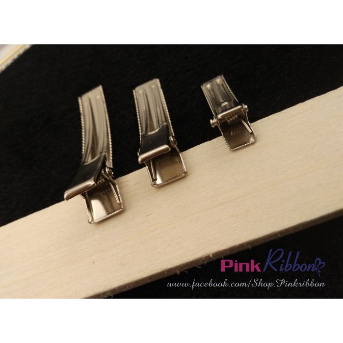 Kẹp Cá Sấu Có Răng 3.5Cm-5Cm-6Cm - Set 5C