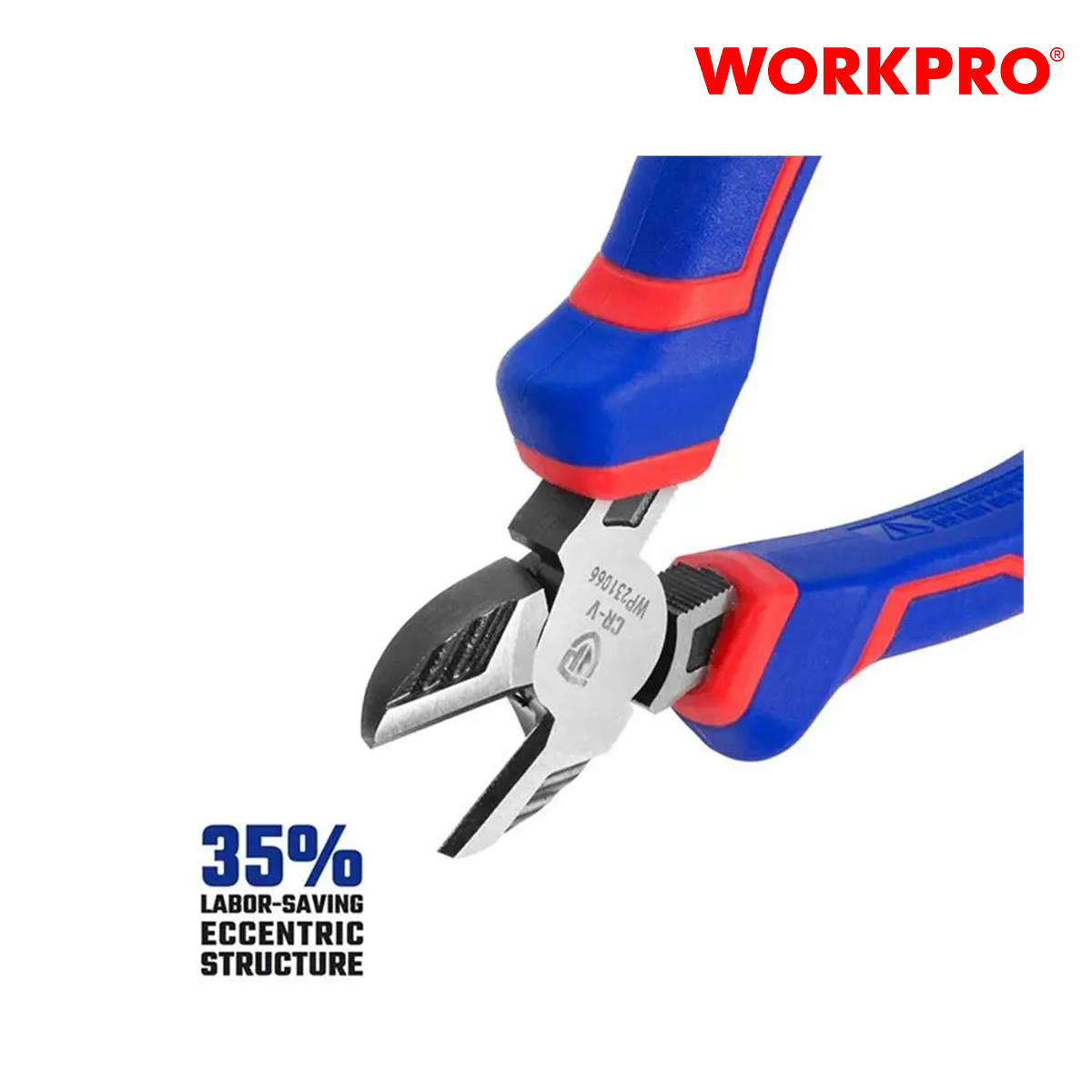 Kìm cắt bằng thép CR-V 6 inch 160mm Workpro