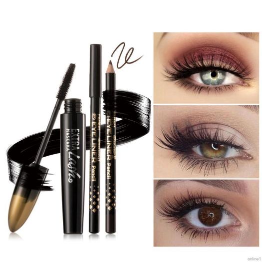 Bộ 3 Món Chì Kẻ Mắt + Mascara
