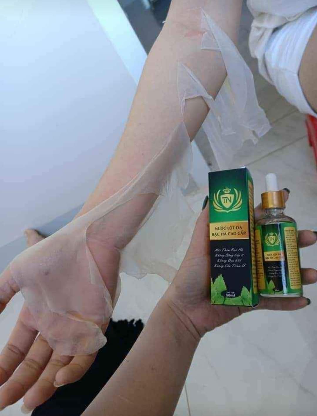 Nước lột da bạc hà cao cấp_hương bạc hà