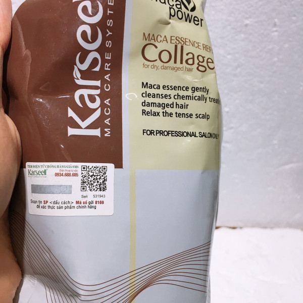 Kem ủ- hấp phục hồi tóc Collagen Karseell