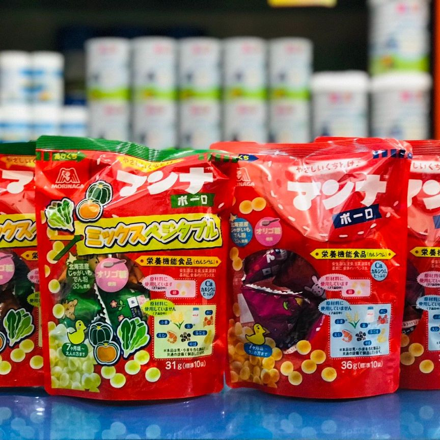 Bánh trứng Morinaga Manna Bolo