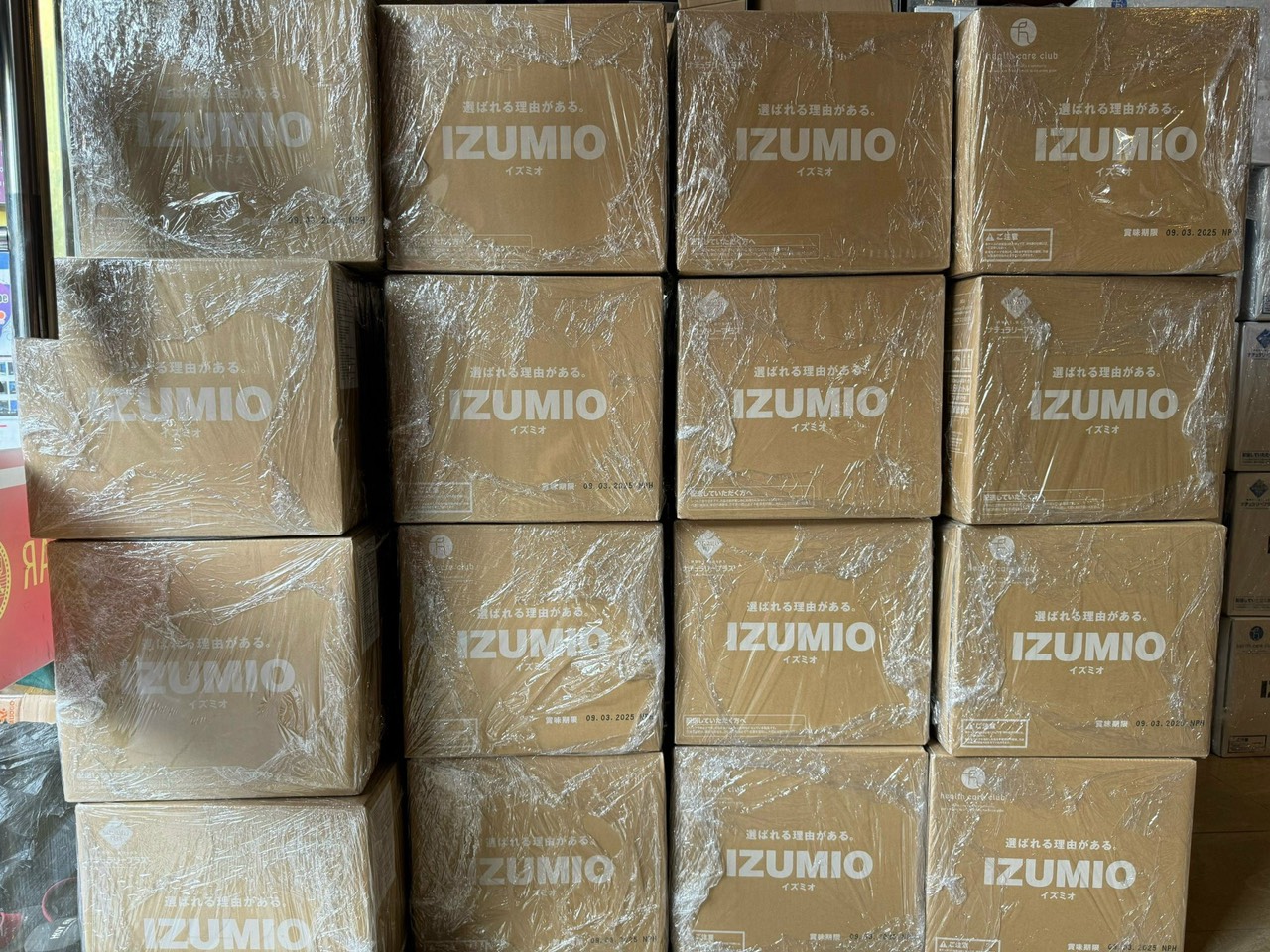 Nước izumio-nước uống giàu hydro izumio - thùng 48 túi -bảo hành chính hãng công ty