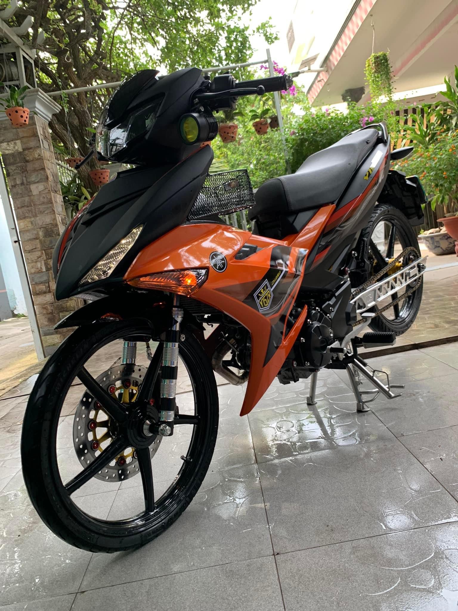 Phuộc phay DBR Exciter 150 Malaysia lắp đặt như zin