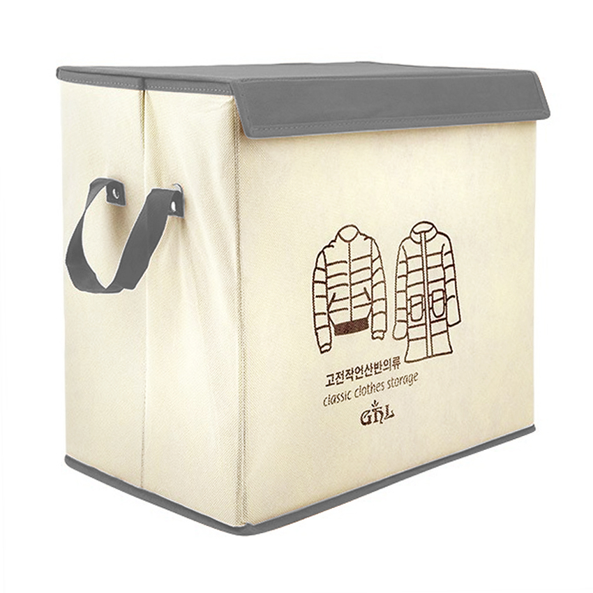 Hộp vải đựng đồ size 40cm xếp gọn tiện dụng, hộp vải Oxford, thùng vải nắp rời, hộp chứa đồ, tủ vải chứa đồ, giỏ đựng đồ sắp xếp không gian
