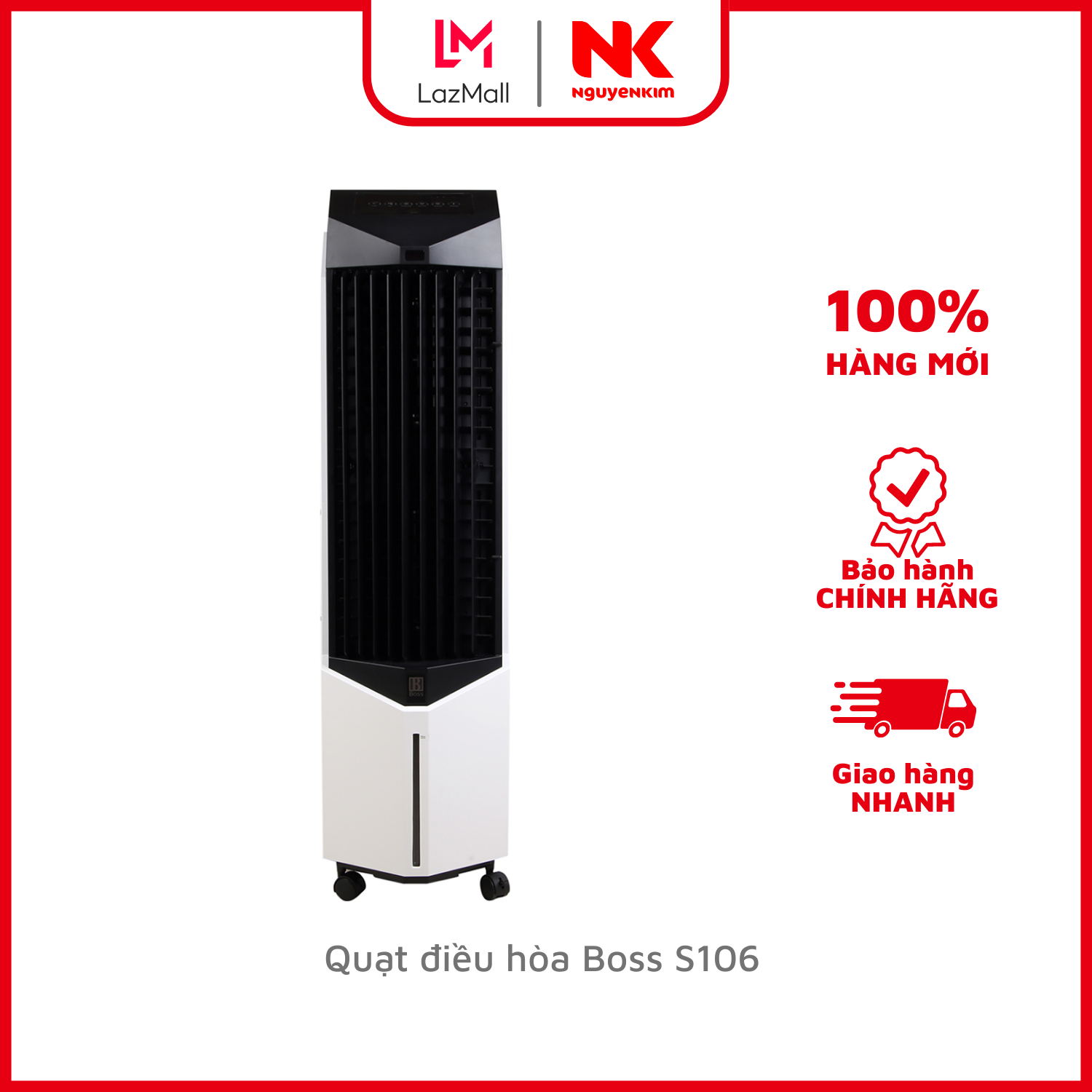 Quạt điều hòa Boss S106