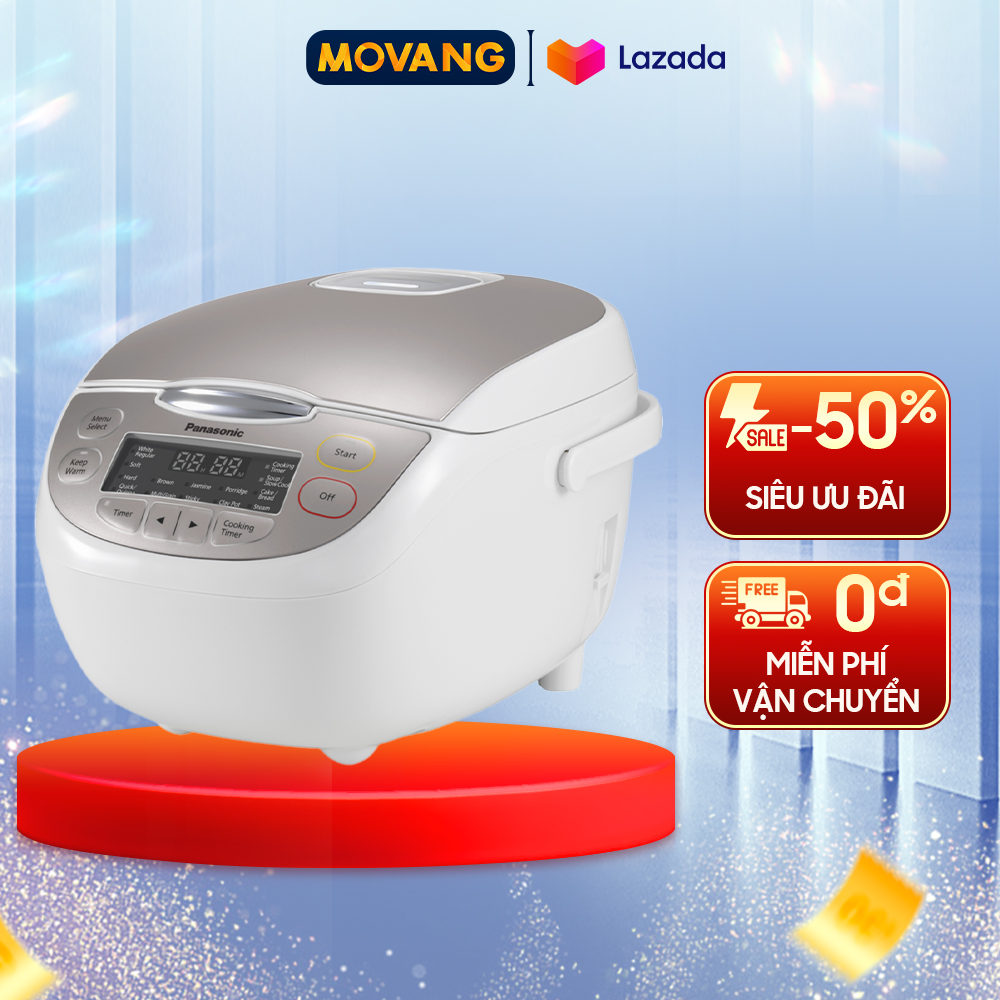- nồi cơm điện tử panasonic 1 lít sr-cp108nram