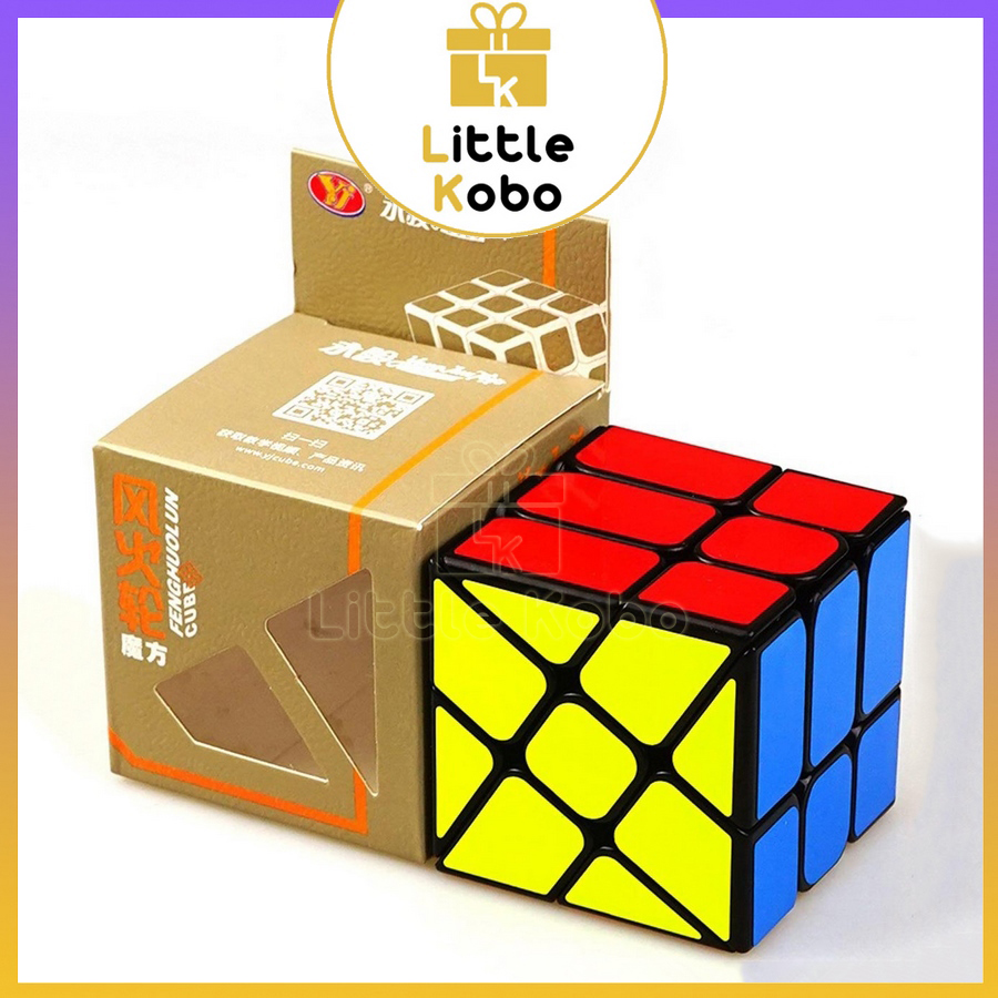 Rubik YJ Windmill Cube YongJun Rubic Biến Thể Cối Xay Gió Đồ Chơi Trí Tuệ Trẻ Em Phát Triển Tư Duy - Little Kobo