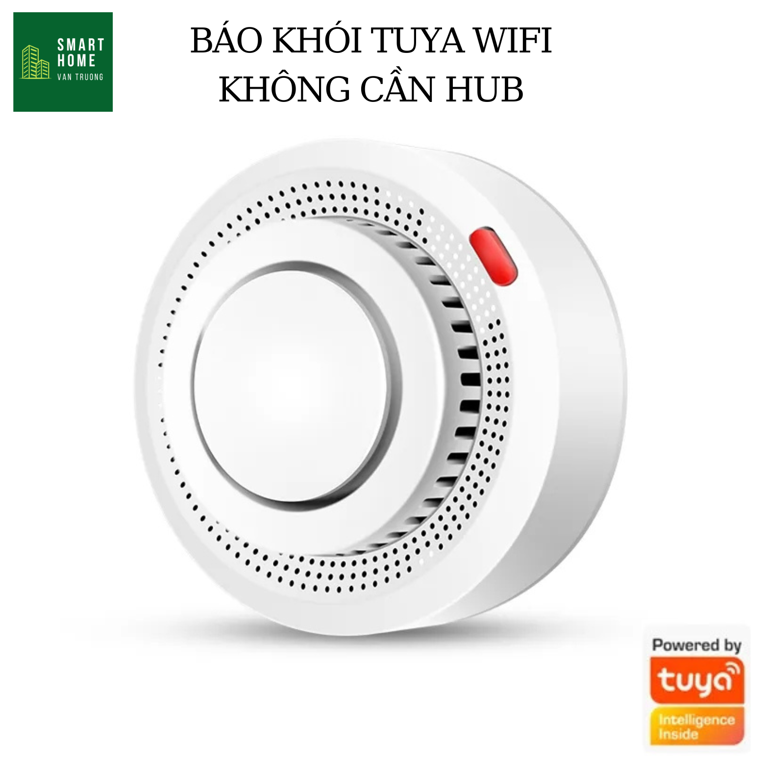 SmartLife smart home wireless WiFi smoke detector high sensitivity smoke detector