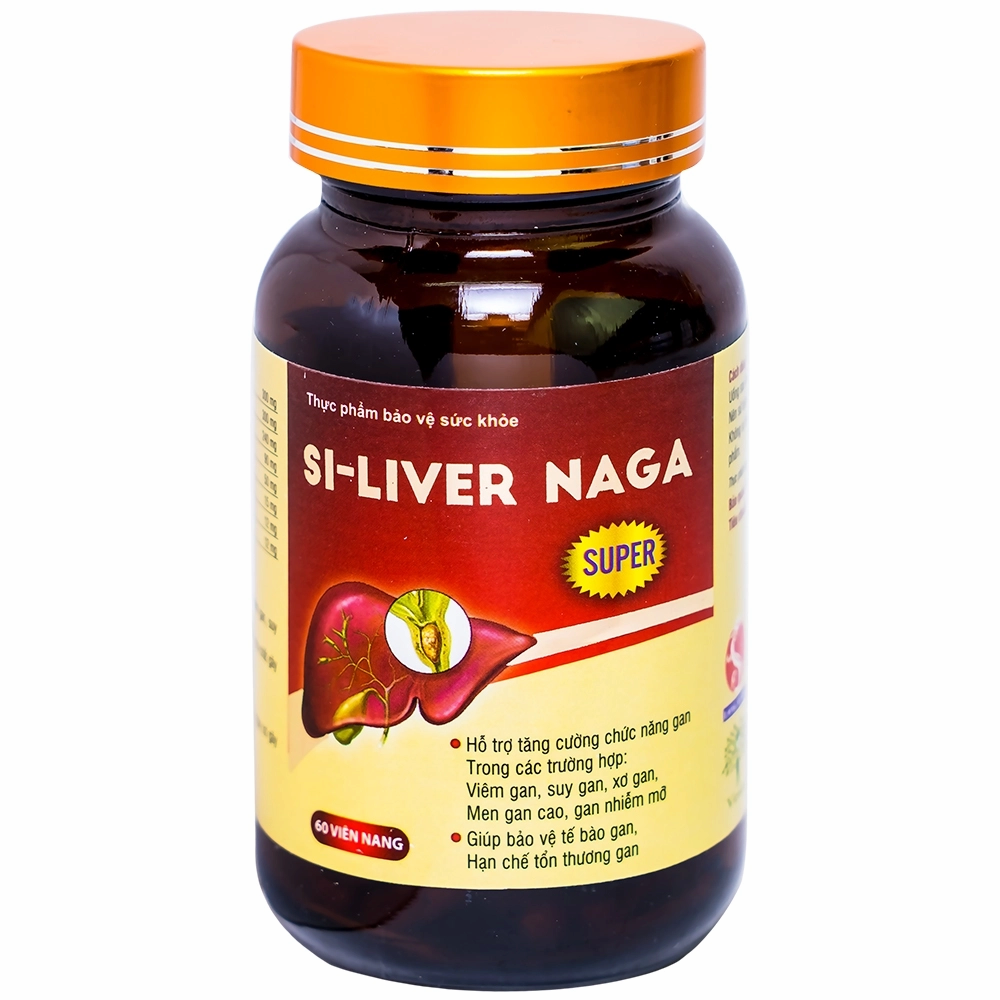 Viên uống giải độc gan,tăng cường chức năng gan gan Si-Liver Naga 60 viên