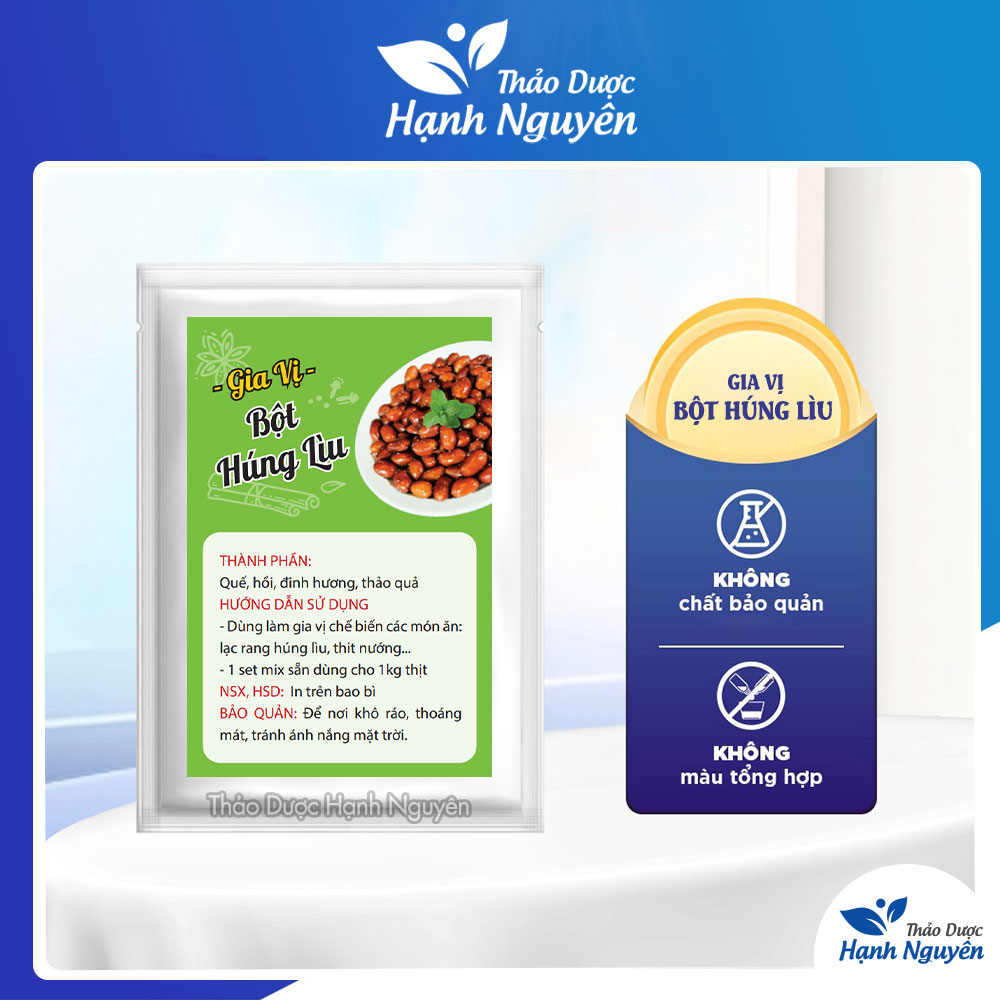 Bột  gia vị ướp thịt chẩm chéo (Hương thơm chuẩn vị Tây Bắc) - Thảo Dược Hạnh Nguyên