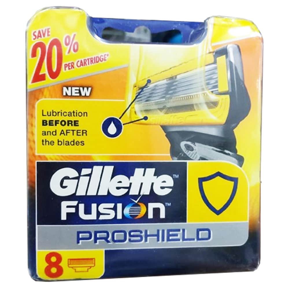 Lưỡi dao cạo râu Gillette Fusion Proshield 8 cái (Úc)